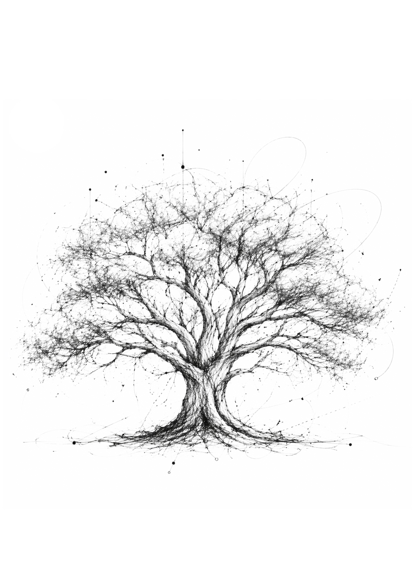 Illustration arbre — Végétarien & végétalien